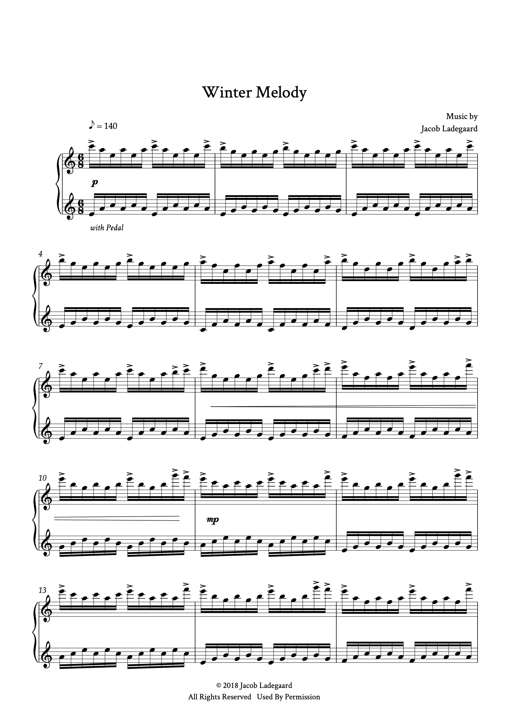 Jacob’s Melodies Collection